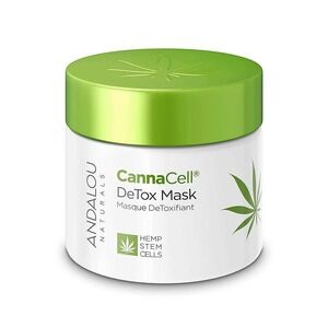 Andalou Naturals CannaCell Glow Mask Plant Powered‎ Hemp Seed Oil New